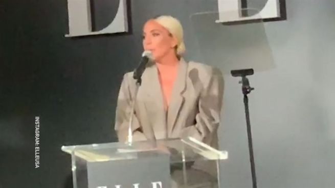 go to Lady Gaga: Berührende Rede bei Awards