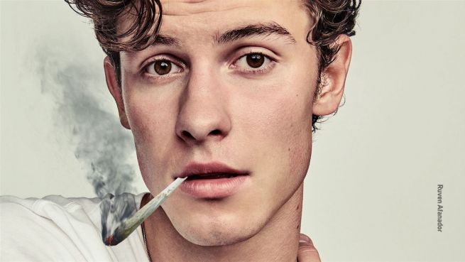 go to Shawn Mendes offenbart: "Ich liebe Weed"