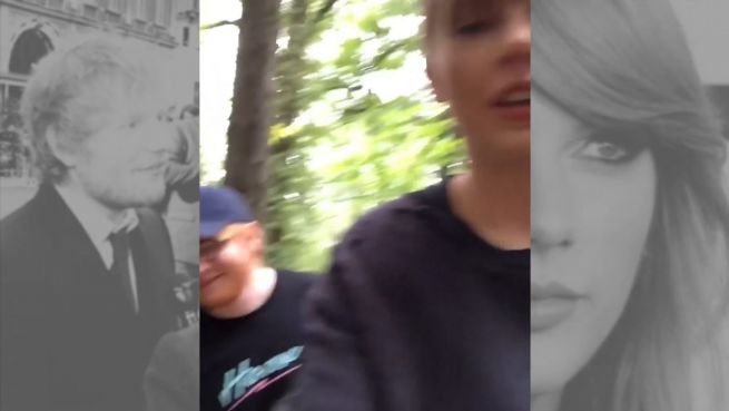 go to Beim Wandern: Taylor Swift macht sich über Ed Sheeran lustig