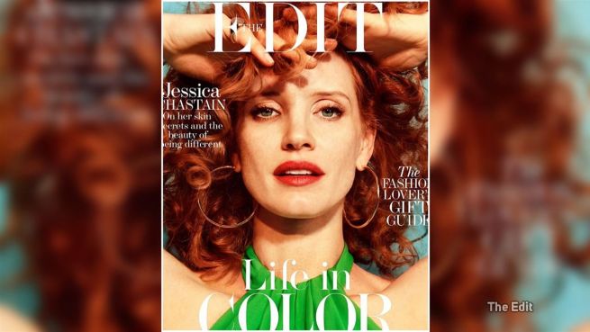 go to Wahre Sorgen: Jessica Chastain wollte früher blond sein