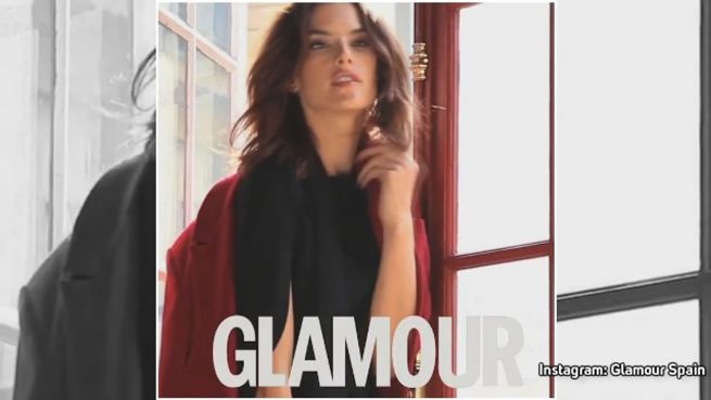 go to Wunderschön: Alessandra Ambrosio für Glamour