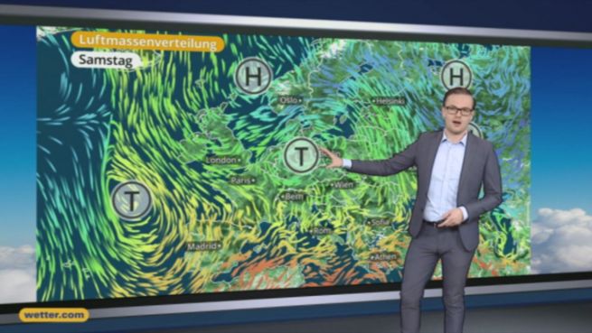 go to Das Wetter in Deutschland am 22. Oktober 2016