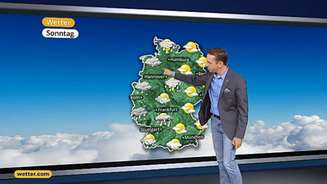 go to Das Wetter in Deutschland am 22. Mai 2016