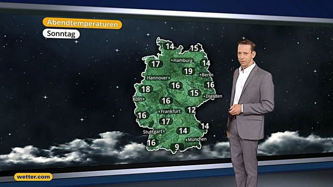 go to Das Wetter in Deutschland am 08. Mai 2016