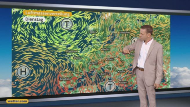 go to Das Wetter in Deutschland am 26. Juli 2016