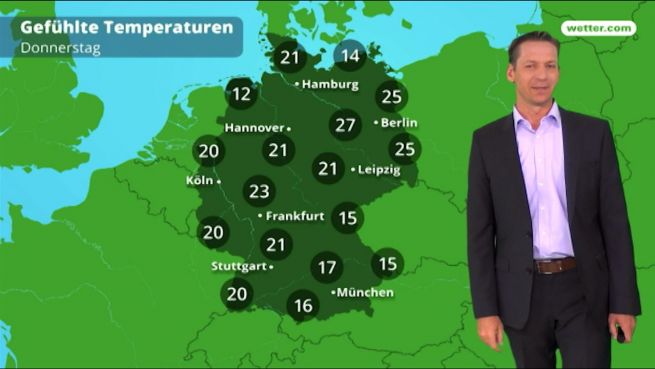 go to Das Wetter in Deutschland am 17. Mai 2018