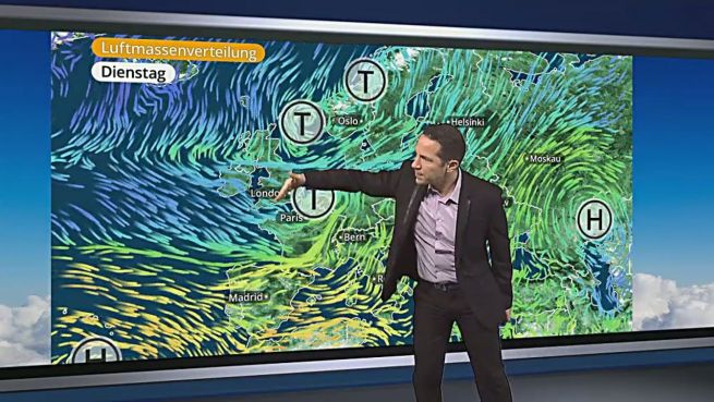 go to Das Wetter in Deutschland am 09. August 2016