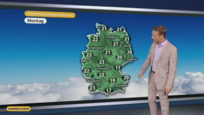 go to Das Wetter in Deutschland am 20. September 2016