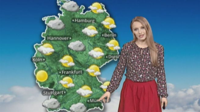 go to Das Wetter in Deutschland am 26. März 2017