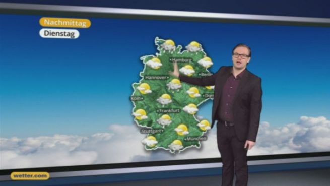 go to Das Wetter in Deutschland am 23. Mai 2017