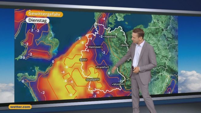 go to Das Wetter in Deutschland am 07. Juni 2016