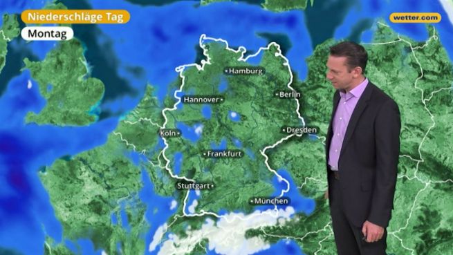 go to Das Wetter in Deutschland am 01. Januar 2018